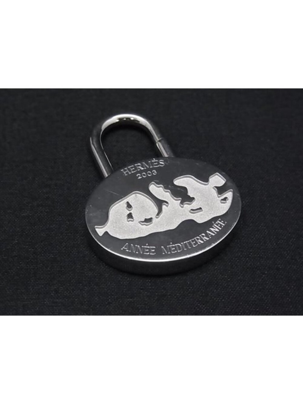 Hermes Mediterranean Exclusive Pendant Charm Silver
